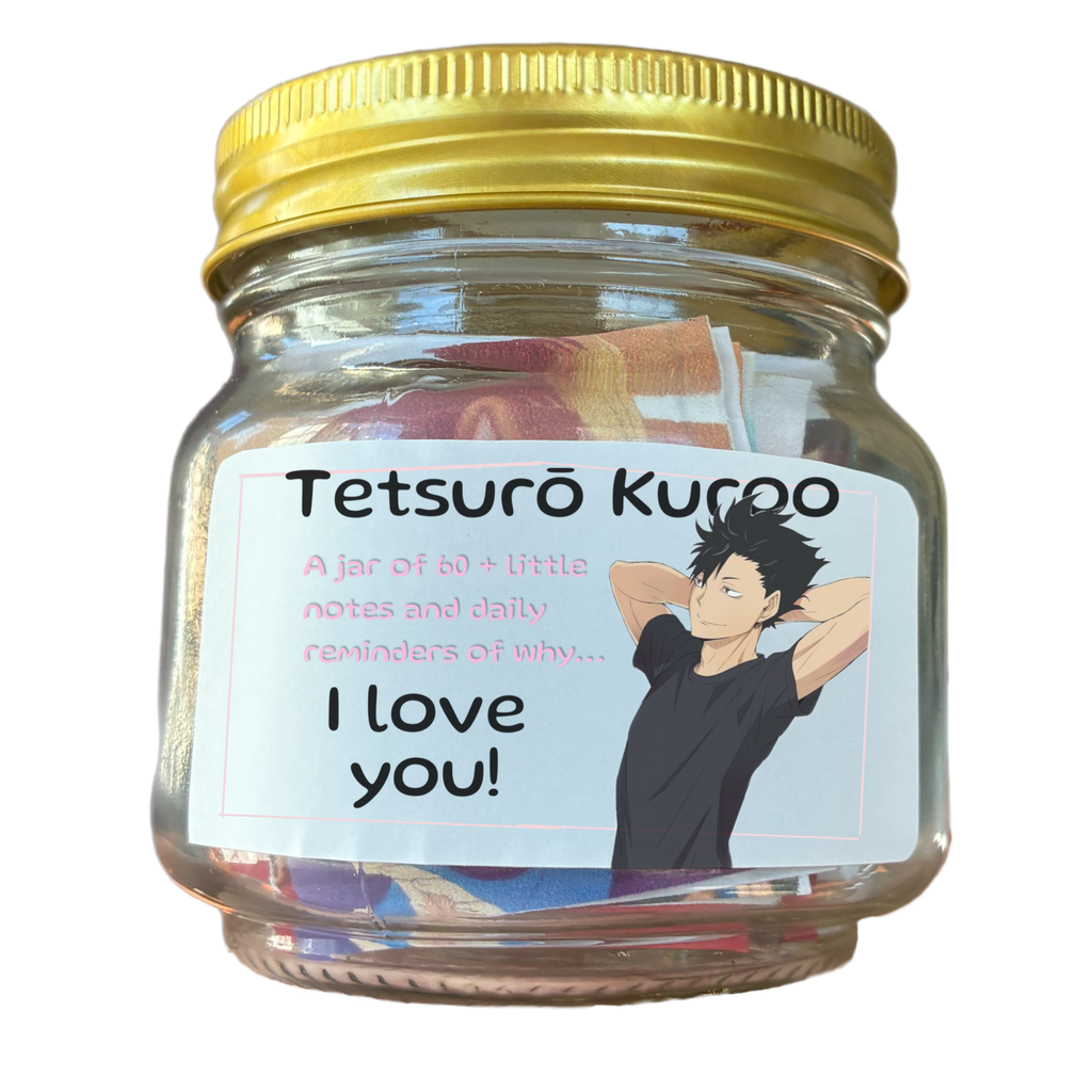Inspirational Jar of Love Notes written by Tetsurō Kuroo