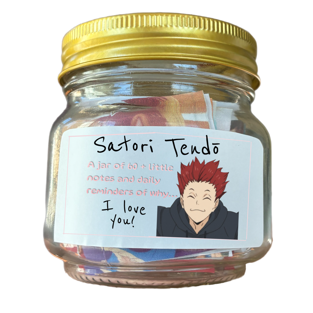 Inspirational Jar of Love Notes written by Satori Tendō